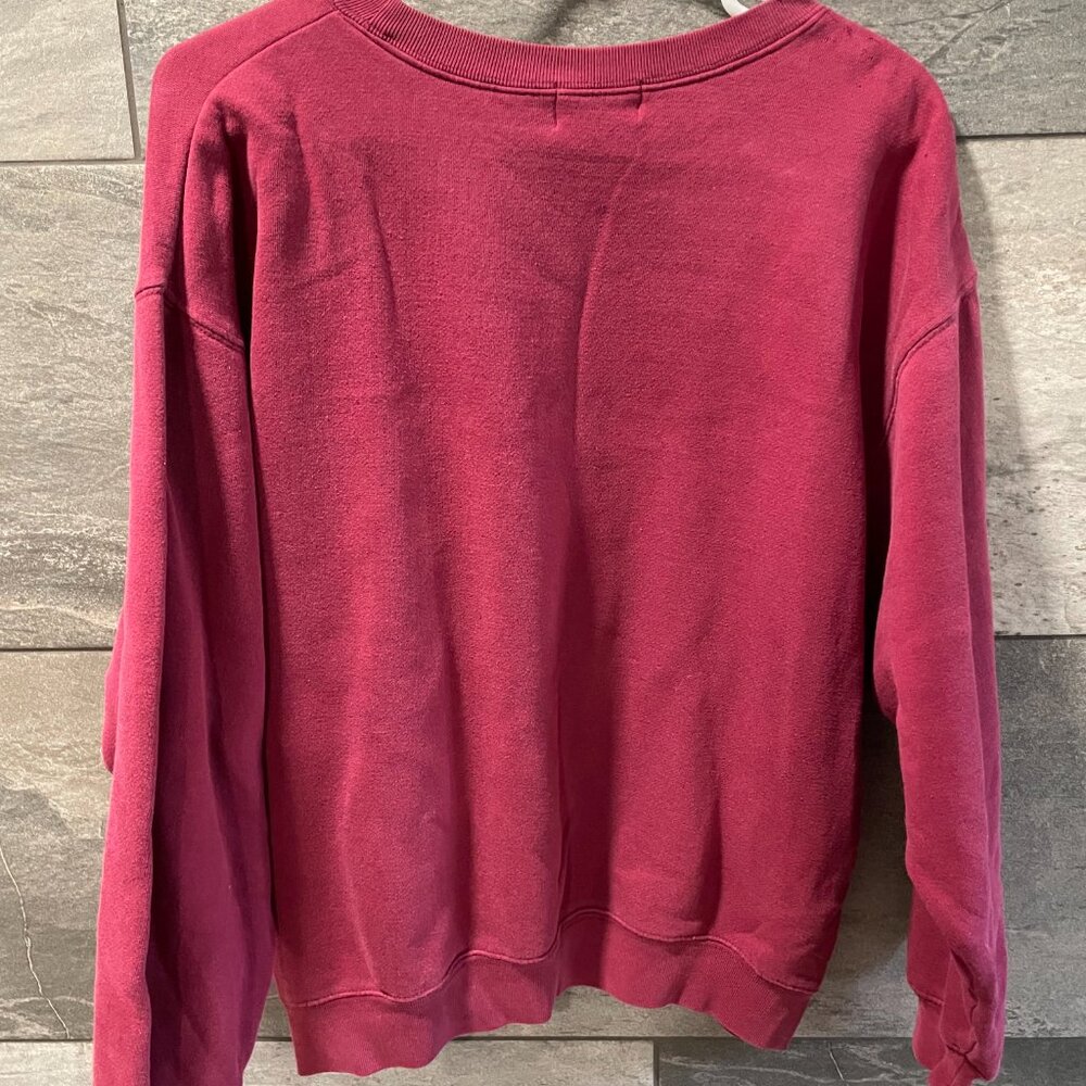 Guess Sweatshirt Red M/L - Picture 3 of 4